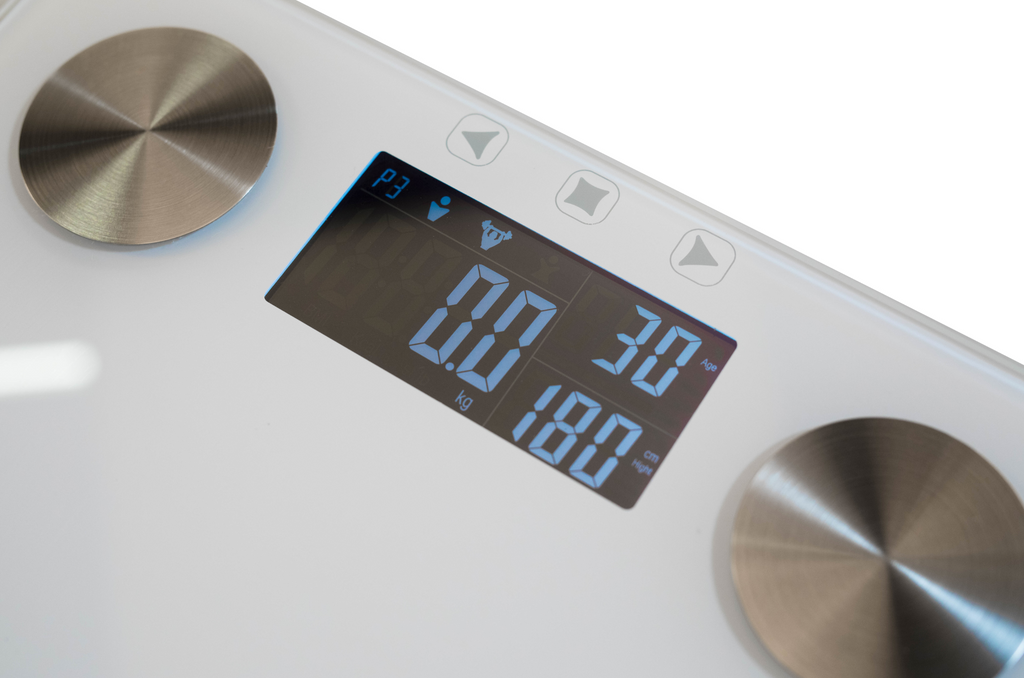 Body Fat Scale Silver