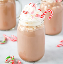 White Peppermint Mocha Shake