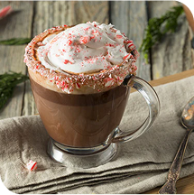 Hot Shake: Peppermint Mocha