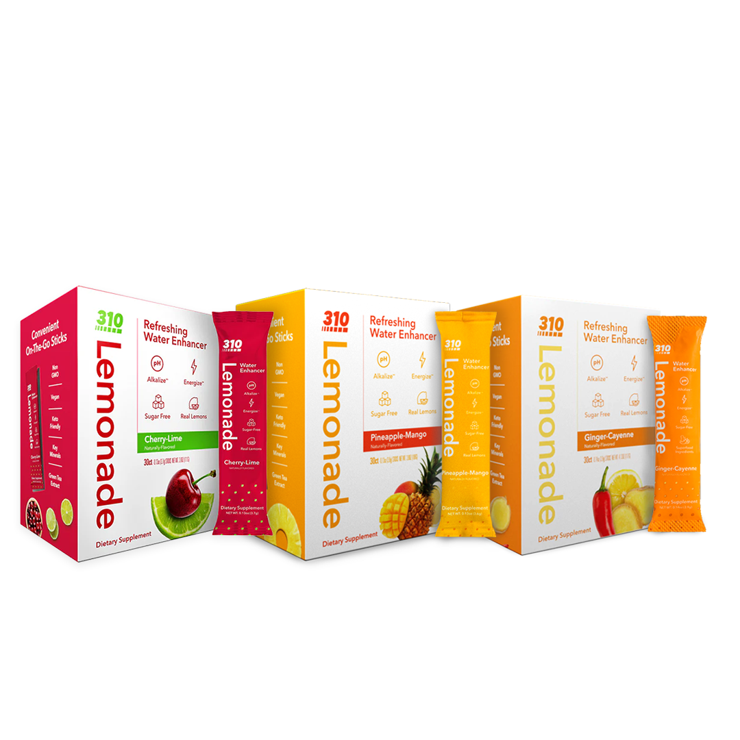 310 Healthy Lemonade Powder Drink Mixes | 310 Nutrition