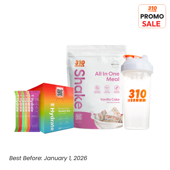 Fuel & Hydrate Kit (Vanilla Cake)