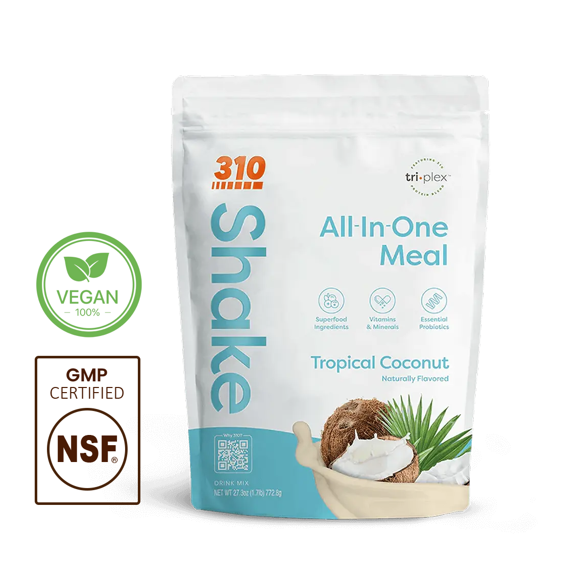310 Tropical Coconut Shake All-In-One Meal 310 Tropical Coconut Shake All-In-One Meal