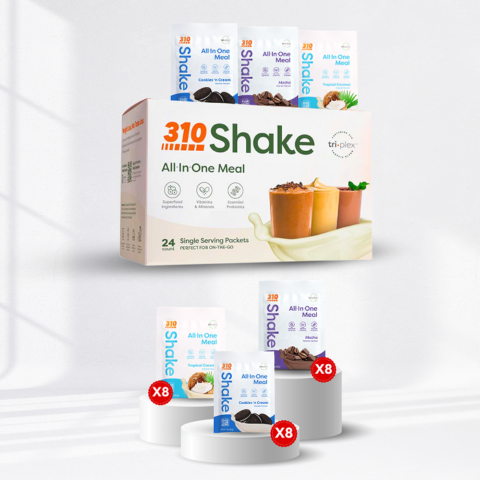 310 Shake Mix Packs - 24ct