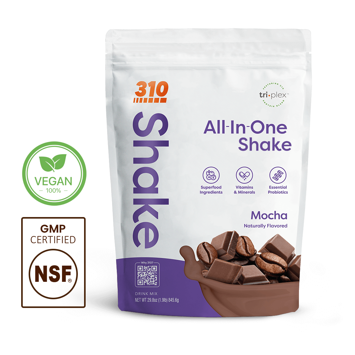 310 Mocha Shake – Meal Replacement | 310 Nutrition