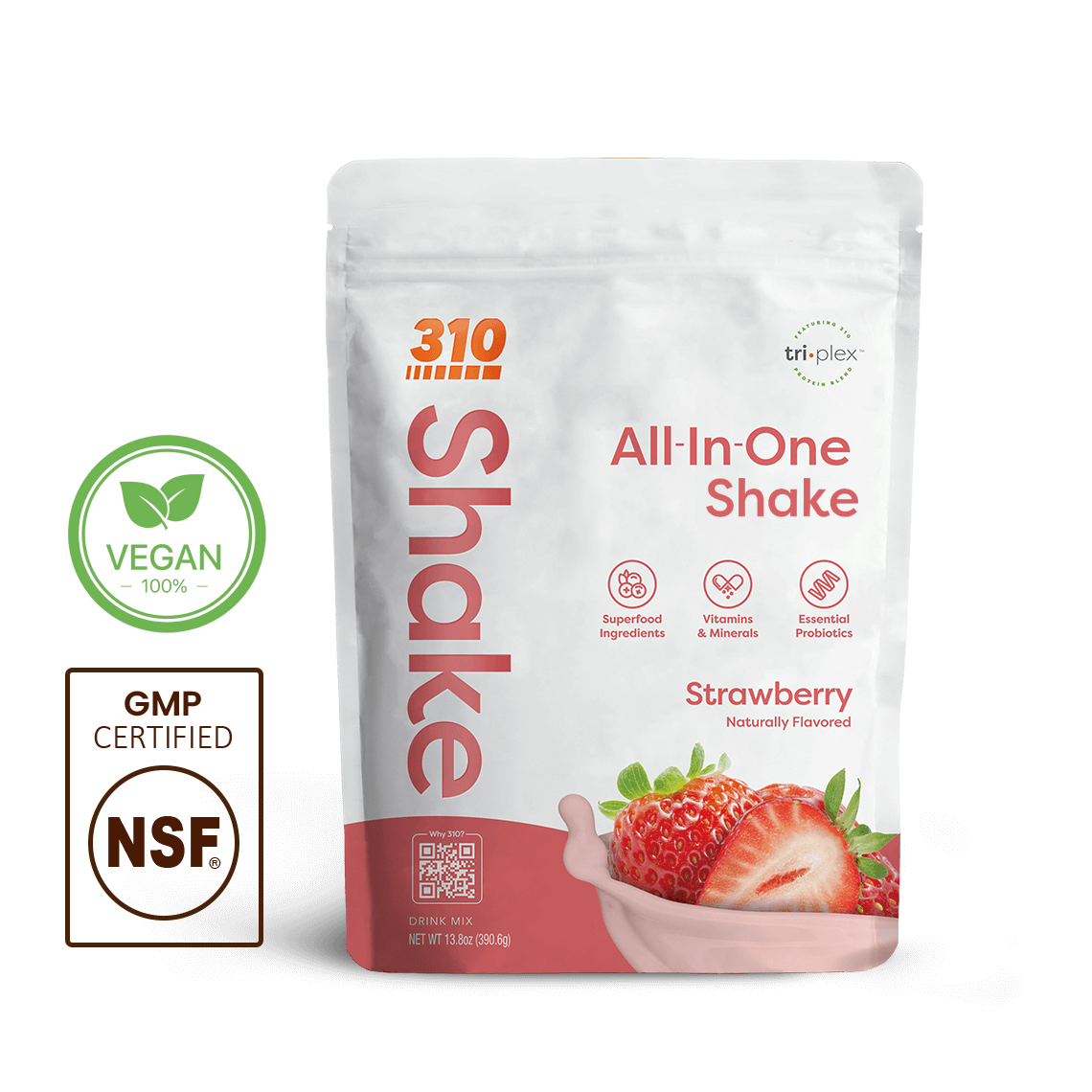 ダイエットサプリ mw 310 Strawberry Shake All-In-One Meal