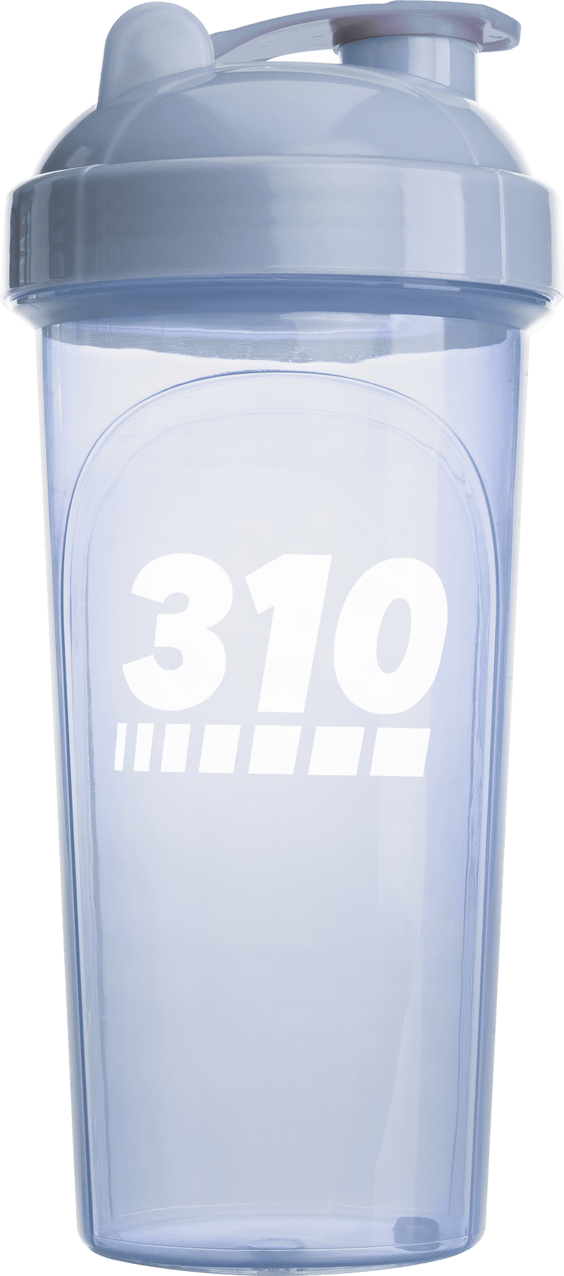 310 shaker cup in camoflauge blue wrap with white 310 logo at the center.