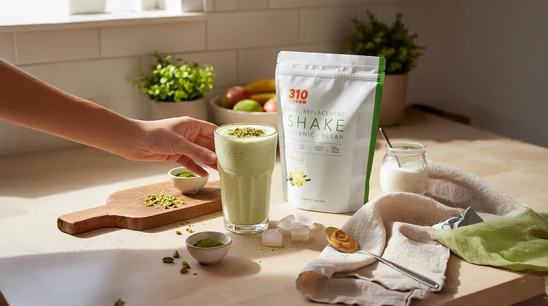 Pistachio Matcha Frappe Recipe