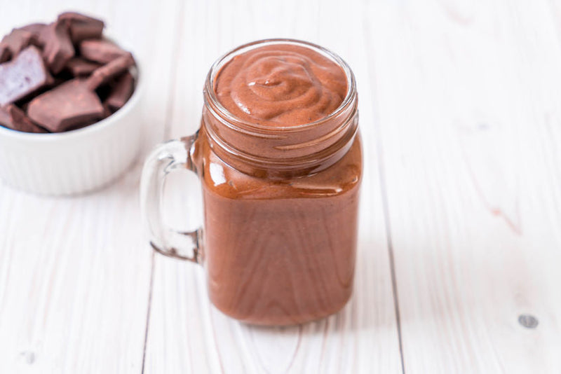 Low-Carb Chocolate Almond Shake