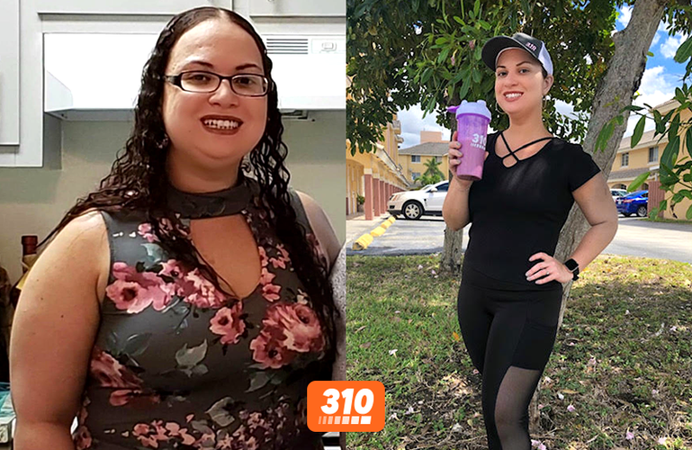 Melissa lost 45 pounds with 310 nutrition