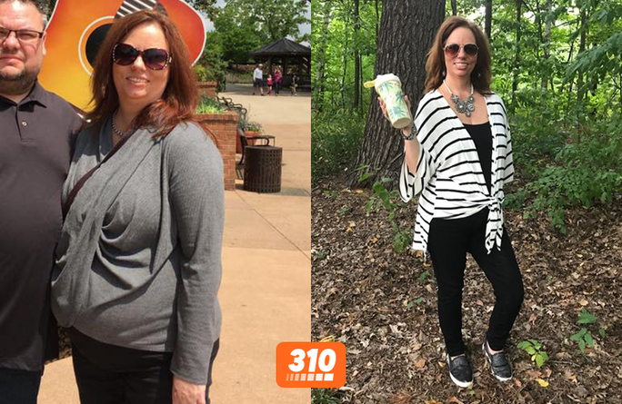 Melanie Filber Eckert Lost 43 Pounds with 310 & Fits Into Son's Jersey