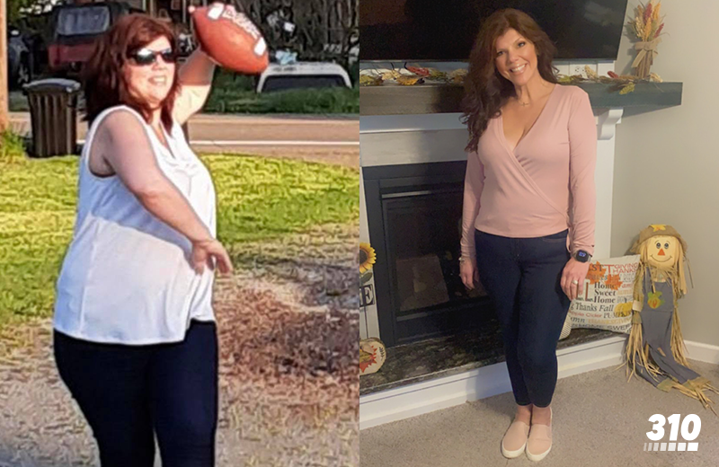 Geanine weight loss result losing 73 lbs