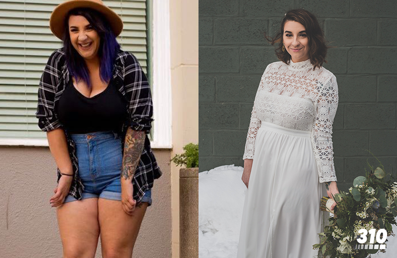 Sydney L. Loved ALL Her Wedding Photos, Lost 90 Lbs!