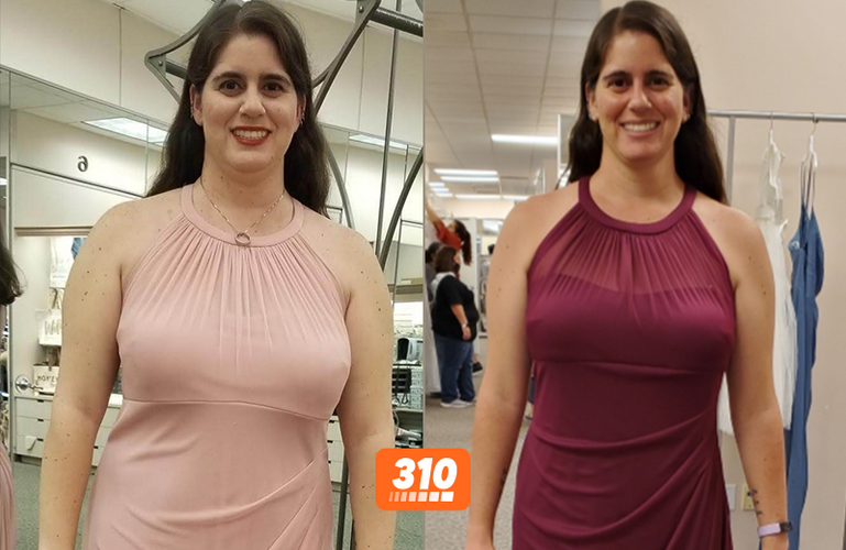 Katherine F. Started Exercising & Clean Eating & Lost 40 Lbs