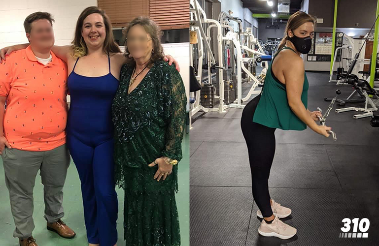 a comparison of weight loss progress