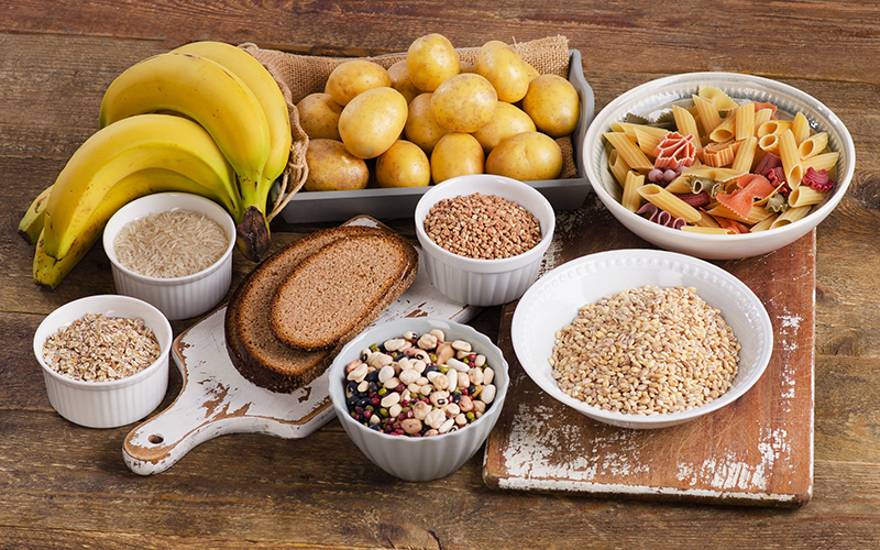 high in carbs foods