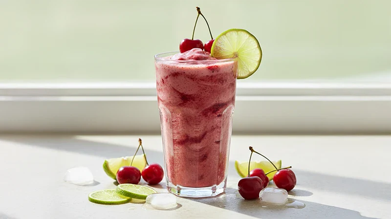 Cherry Lime Smoothie