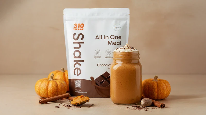 Chocolate Pumpkin Pie Shake