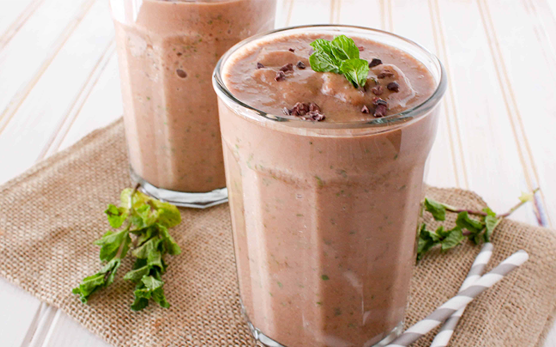 classic chocolate mint smoothie recipe