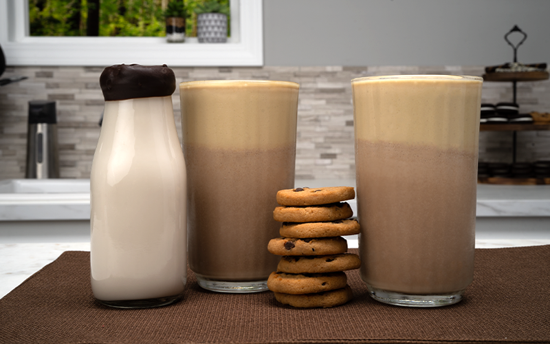 healthy cookies and cream protein shake