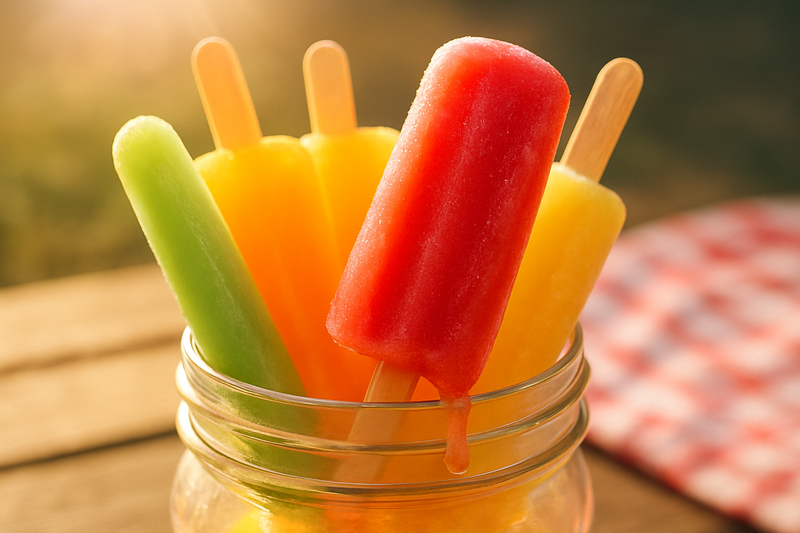 Cool Down With These Sugar-Free Electrolyte Popsicles