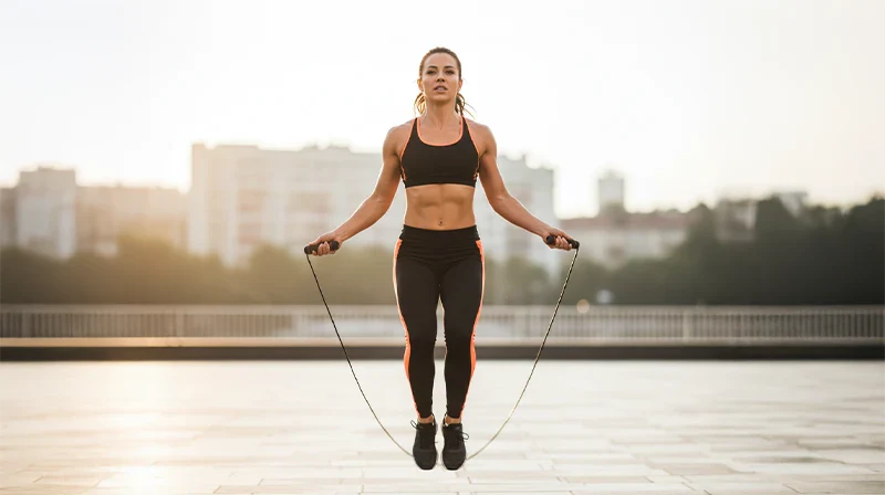 Fast, Effective Jump Rope HIIT Workout Routine