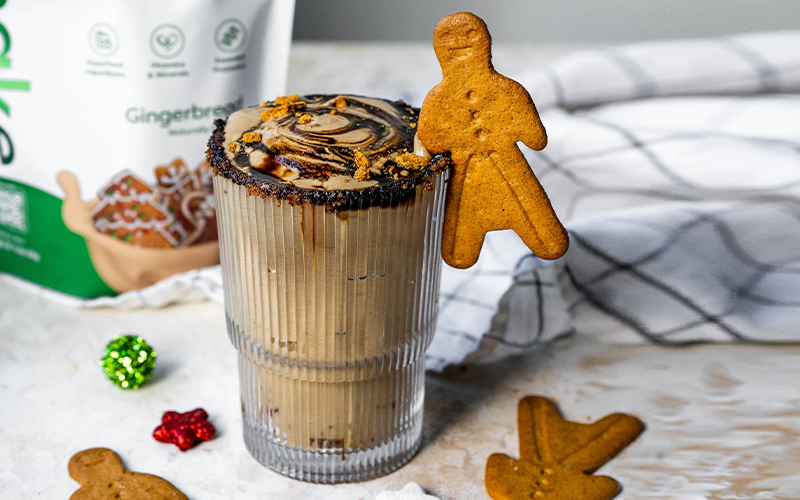 gingerbread blizzard smoothie 