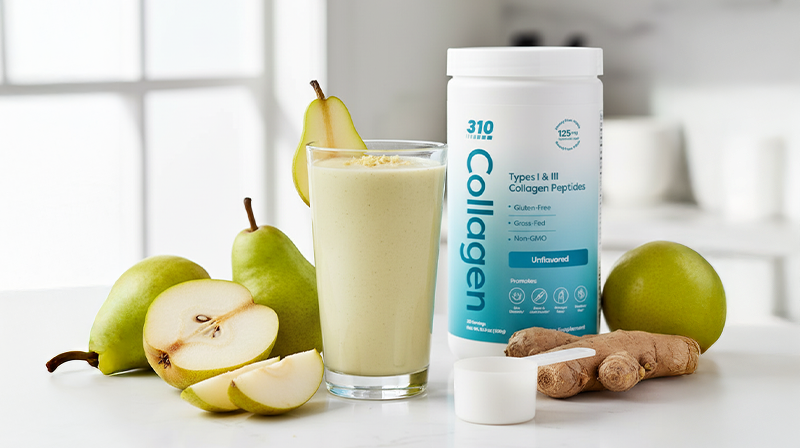 Pear Ginger Protein Smoothie