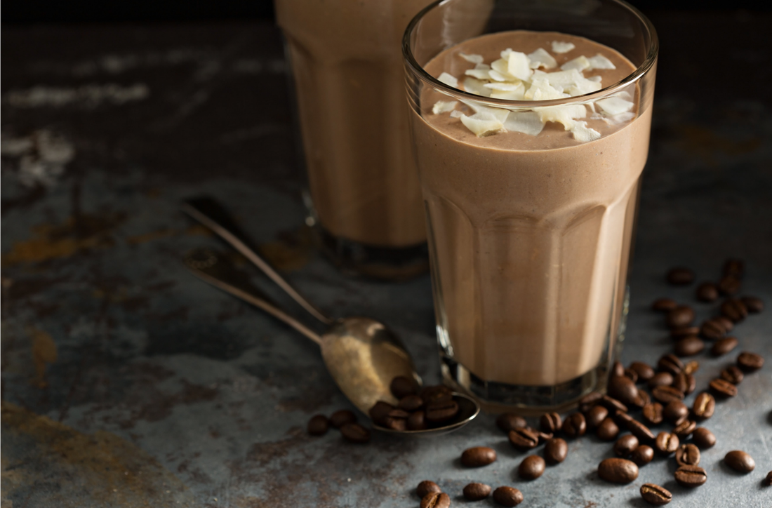 Start your morning with this protein coffee smoothie