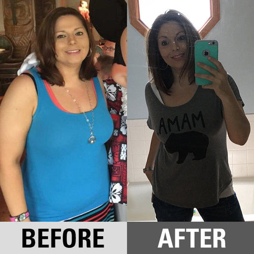 Amanda's weight loss transformation