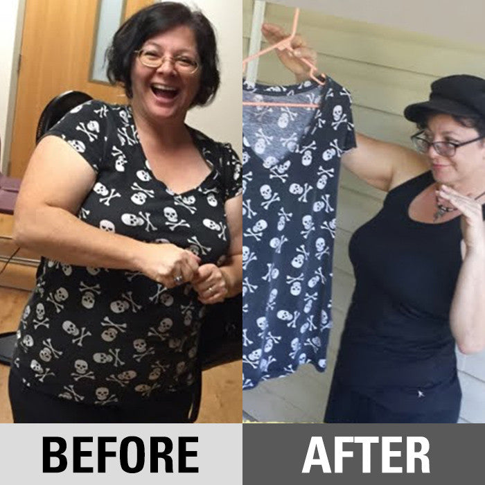 Angela's weight loss transformation progress