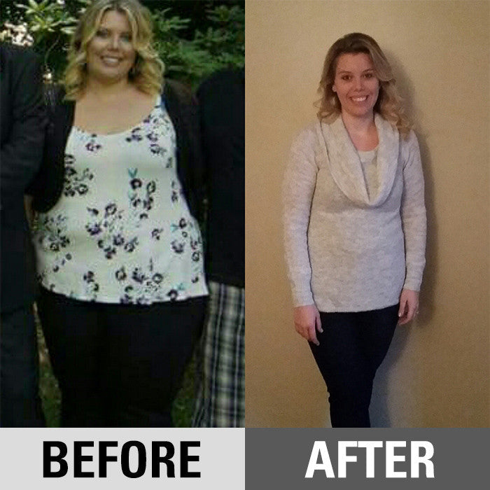 Britney's before and after weight loss transformation