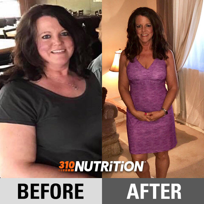 weight loss transformation of Pamela