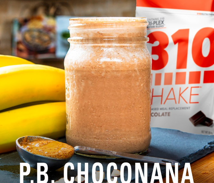 PB Choconana Meal Replacement Shake Recipe