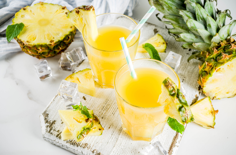 Tropical Pineapple Golden Milk Smoothie