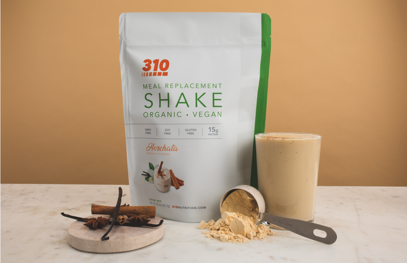 Sweet & Creamy Spiced Horchata Protein Shake
