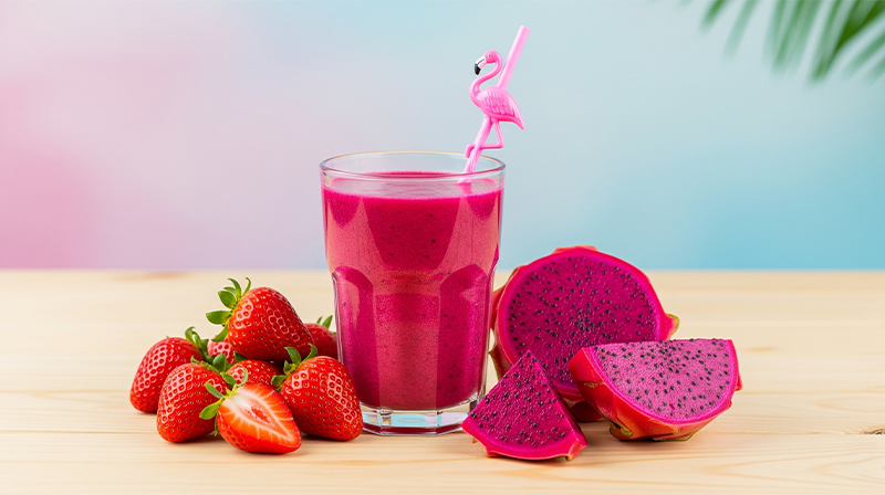 Take a Sip of Pink With the Pink Flamingo Smoothie