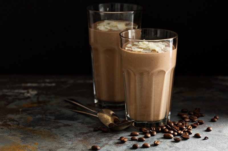 Almond Coconut Mocha Smoothie