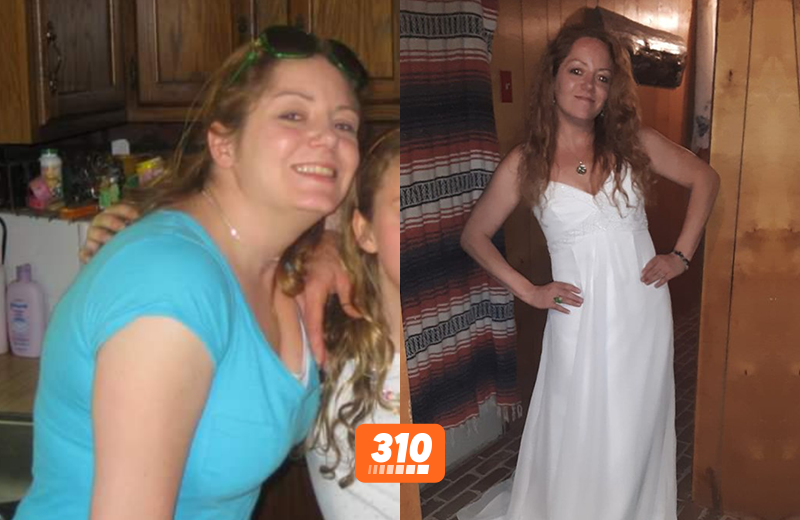 Addy lost over 50 pounds and is loving life with 310 Nutrition