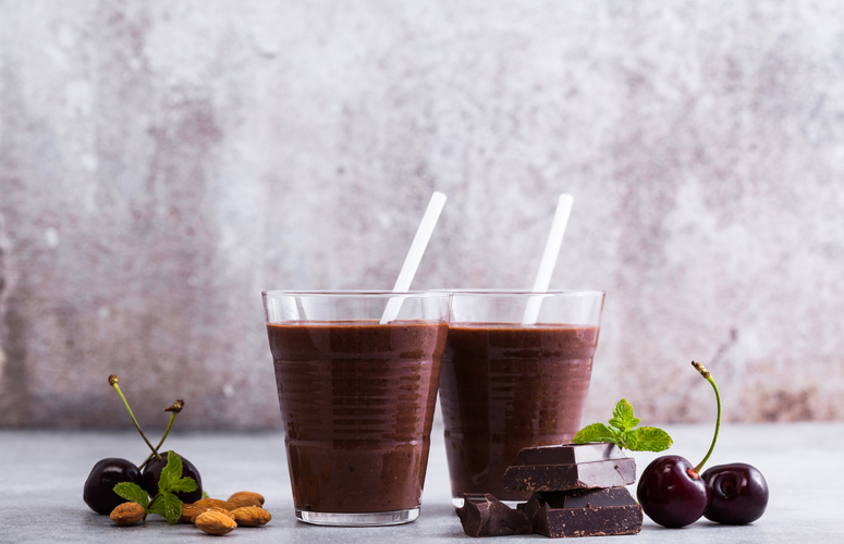 Chocolate Cherry Protein Shake