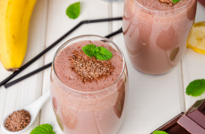 Creamy Chocolate Mint Shake