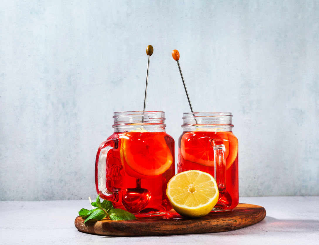 Hibiscus Lemonade Refresher Recipe