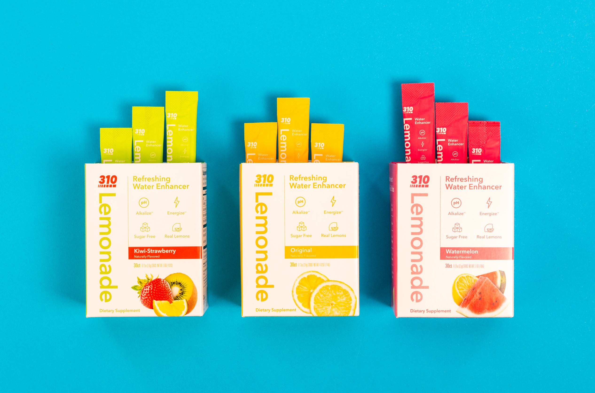 lemonade boxes in different flavors