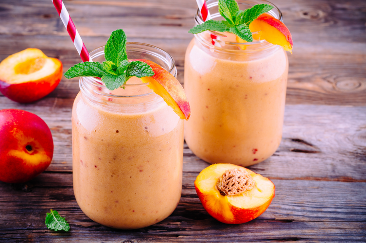 Peaches And Cream Protein Shake Recipe 310 Nutrition