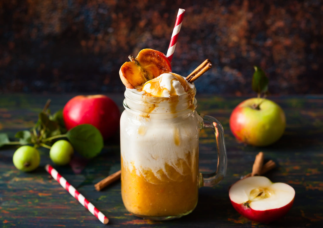 healthy caramel apple smoothie recipe