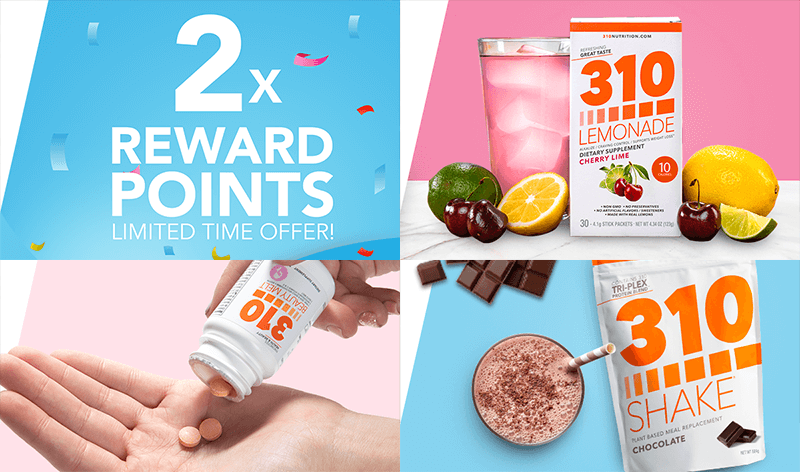 310 products and rewards collage