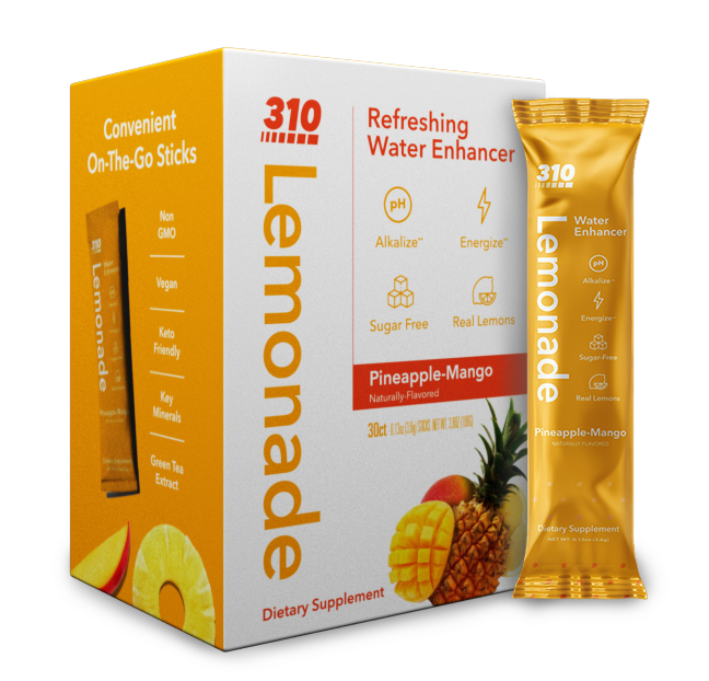 310 lemonade pineapple mango water enhancer