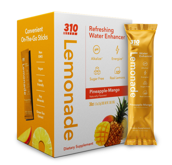 310 lemonade pineapple mango water enhancer