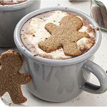 Spiced Gingerbread Hot Chocolate