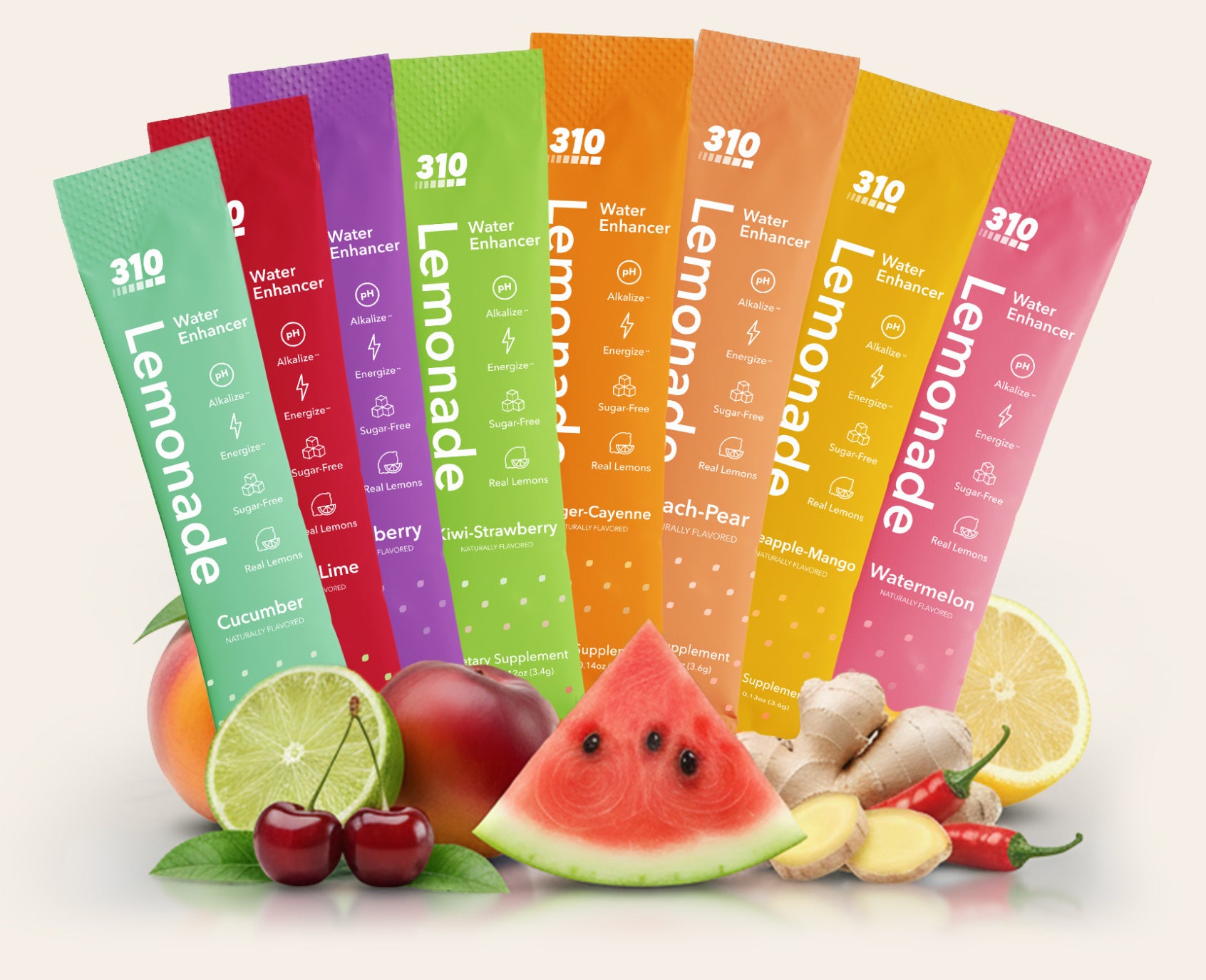 310 Healthy Lemonade Powder Drink Mixes | 310 Nutrition