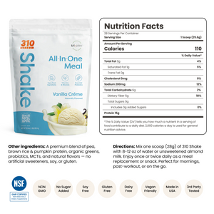 310 Vanilla Crème Shake